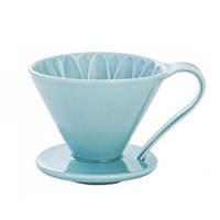 Пуровер Cafec Arita Ware Flower Dripper Cup4, Blue