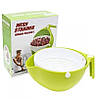 Дуршлад 2 в 1 MESH STRAINER Drain Basket, зелений, фото 7