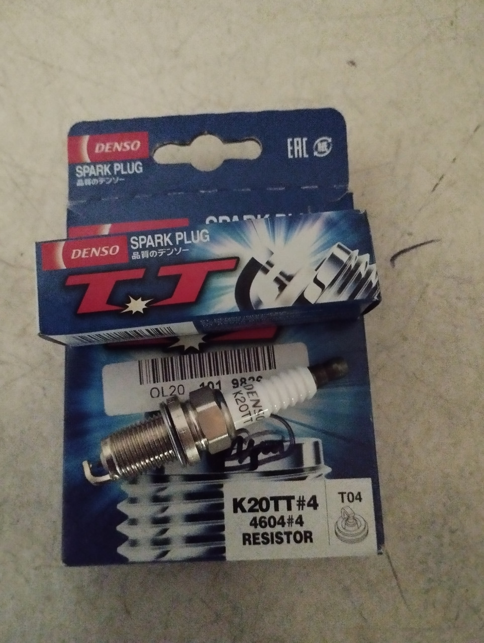 Свічки запалювання "Denso" K20TT