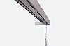 Дворядний профіль для штор на шнуровому керуванні з декоративною фасадною планкою (Arlinia), фото 3
