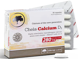 Кальцій Д3 Olimp Chela-Calcium D3 30 капс