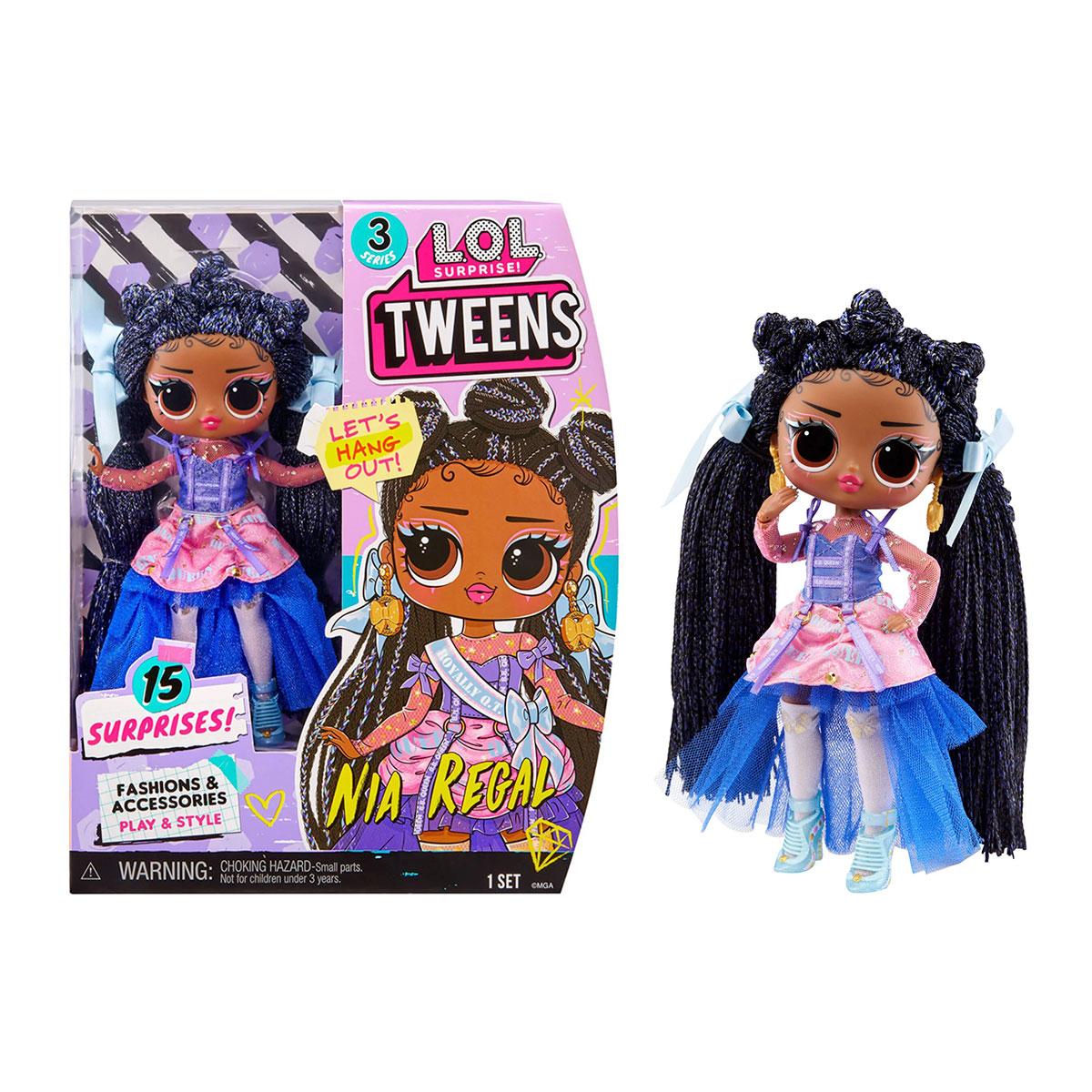 Лялька Лол Твінс підлітки Нія Рігал LOL Surprise Tweens Series 3  Fashion Nia Regal 584087