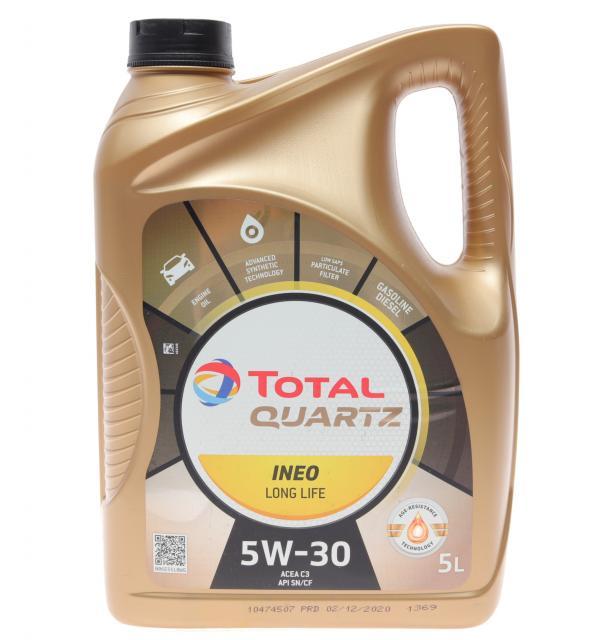 Олива моторна TOTAL 5W30 Quartz Ineo LongLife 5л