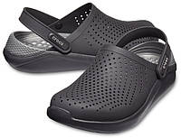 Чоловічі крокси Crocs LiteRide Clog Black / Black