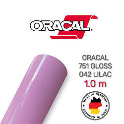 Oracal 751 042 Gloss Lilac 1 m (Лілова глянсова плівка)