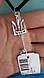 Підвіс срібло герб тризуб тризуб, фото 4