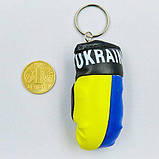 Брелок боксерська рукавичка Україна, фото 4