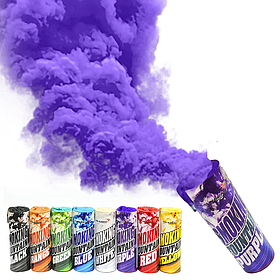 КОЛІРНИЙ ДИМ ФІОЛТИВИЙ (Димова шашка) Smoke Bombs 30 секунд MA0509/P