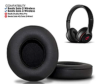 Амбушюры для наушников Beats by Dr Dre Solo 2.0 On-Ear Beats by Dr Dre Solo 3.0 Wireless Цвет Черный Black