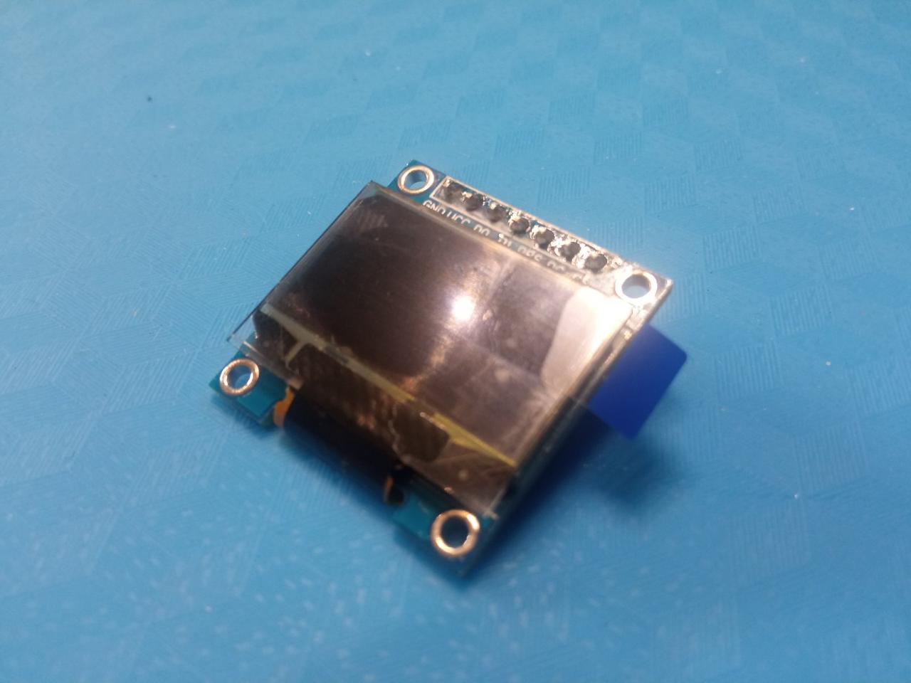 Дисплей 128x64 7pin SPI Oled, 0.96 дюймів жовтий і блакитний I2C IIC SPI, фото 1