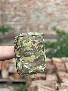 Аптечка тактична Multicam з водостійкого матеріалу з системою MOLLE, з люверсом для стоку води