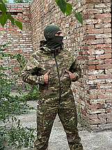 Костюм з капюшоном забарвлення Multicam від ISARM для військовослужбовців, не утеплений, розмір XL, фото 2