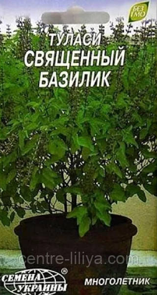 Насіння Туласі СВЯЩЕННИЙ БАЗИЛІК 0,1г (Насіння України)