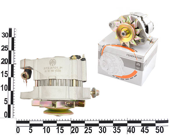 Генератор ВАЗ 2108-099, 21043, 21045, 21053, 2107, 21074, 1111 і мод. 14В 60А, аналог КЗАТЭ, фото 2