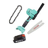 Акумуляторна ланцюгова міні пилка Стронг (7250), фото 5