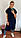 Жіноча в'язана сукня однотонна з капюшоном норма розмір універсальна 44-50, колір уточнюйте під час замовлення, фото 2