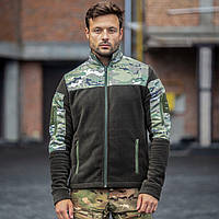 Тактична кофта мультикам оливи (фліс) розмір 48