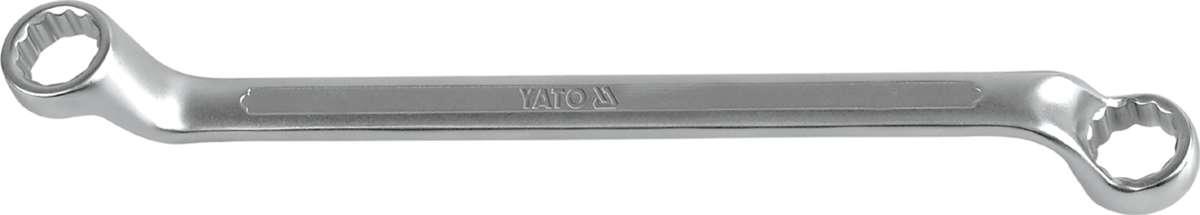 Ключ гнутий - накидний CrV (30х32 мм) L= 390 мм Yato YT-0394 (Польща)