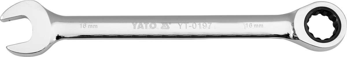 Ключ комбінований з трещіткою 24 Х 335 мм YATO YT-0202 (Польща)