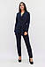 Стильний жіночий костюм Mango, темно-синій, фото 3
