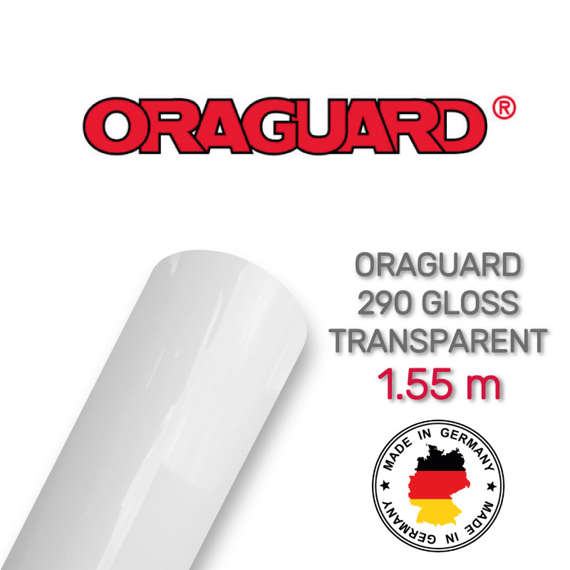 Oraguard 210 Transparent Glos - Глянцева поліхлорвінільова плівка 1.55 m