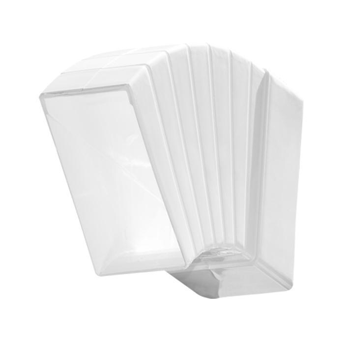 Коліно плоске горизонтальне D/PW 110x55 мм Dospel, фото 1