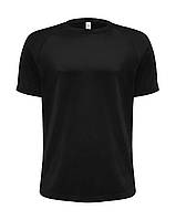 Мужская эластичная футболка JHK SPORT T-SHIRT цвет черный (BK)