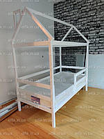 Кровать TERRY 160*80 см (бук) (крашеная) белое
