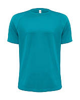 Мужская эластичная футболка JHK SPORT T-SHIRT цвет бирюзовый (TU)