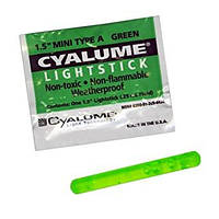 Химический источник света Cyalume 1,5 "Mini Green 4 часа