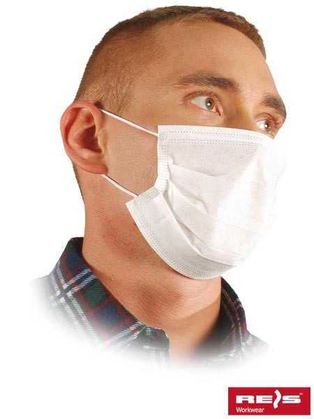 Респіратор пилозахищений із поліпропілену MAS W, фото 1