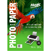 Матовий фотопапір А3 230 г/м² Magic Superior (50 аркушів) Папір матовий А3 230 грам