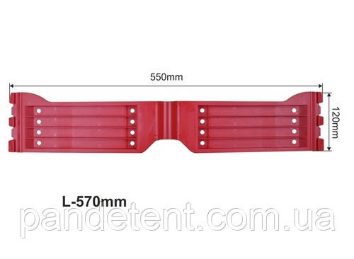 Шарнір зсувного даху VERSUS L-570мм [Бельгія]