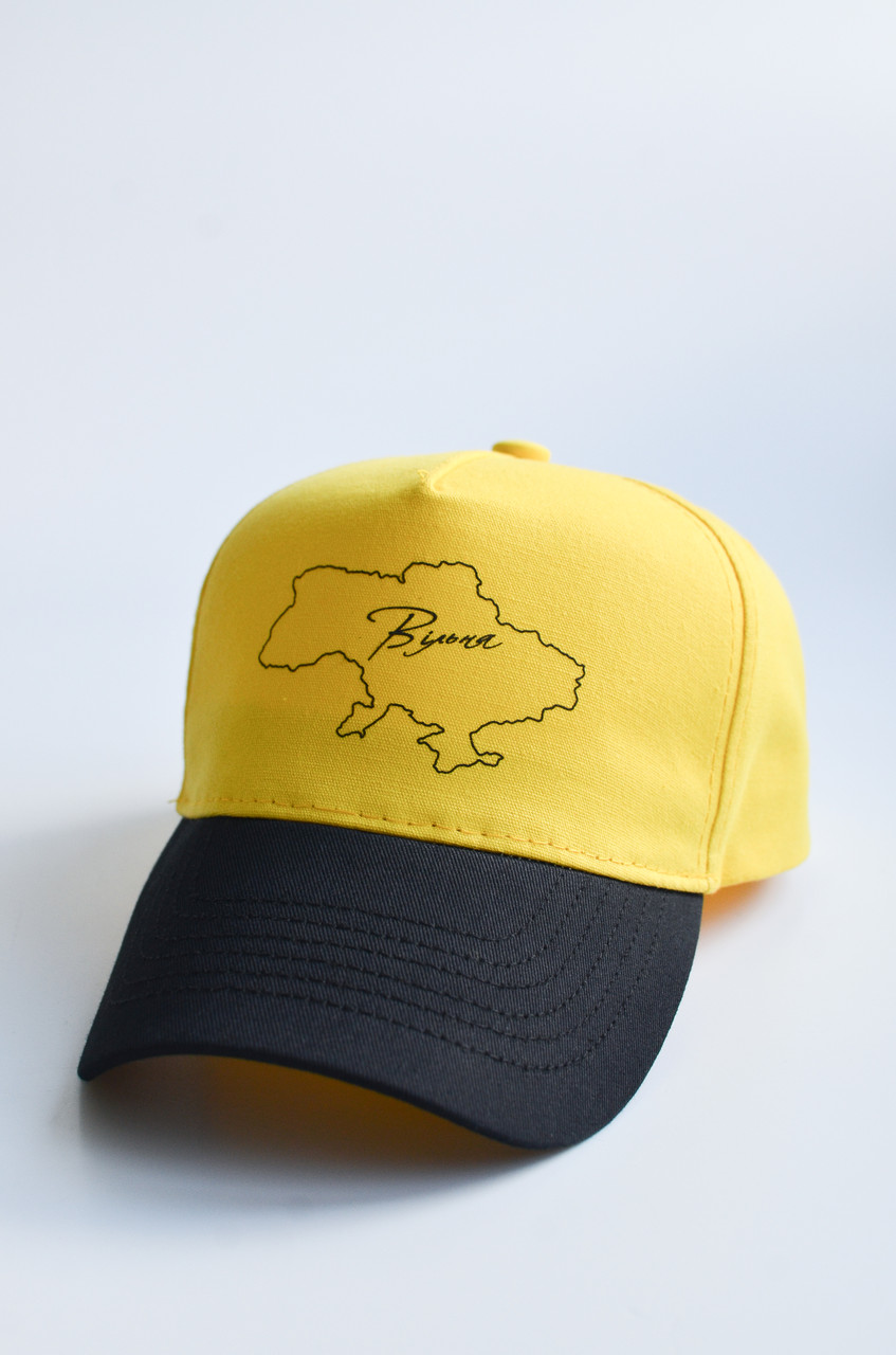 Трекерка принт ВІЛЬНА, жовтий (чорний)