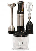 Блендер-Смільчувач Royalty Line ESMS 800.743.2 чорний заглибний з насадками