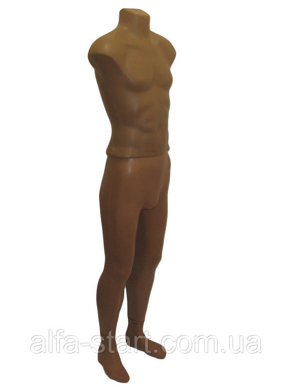 Манекен чоловічий у повний зріст колір бежевий НЕДОРОГО!