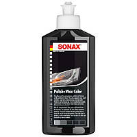 Полироль с воском Sonax Polish & Wax Color NanoPro 250 мл черный