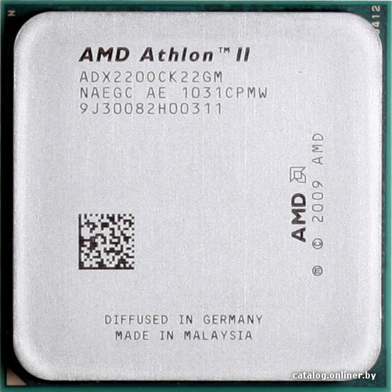 Б/В, Процесор, AMD Athlon II X2 220, sAM3, 2 ядра, 2.8 гГц