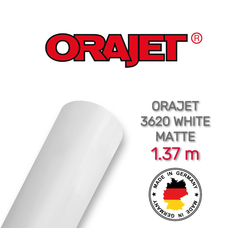 Orajet 3620 White Matte 1.37 m