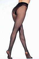 Шовковисті Колготки жіночі 20 Ден Giulia Колготи зі швом по довжині Чорного кольору Нижня білизна жіноча 20 DEN, фото 3