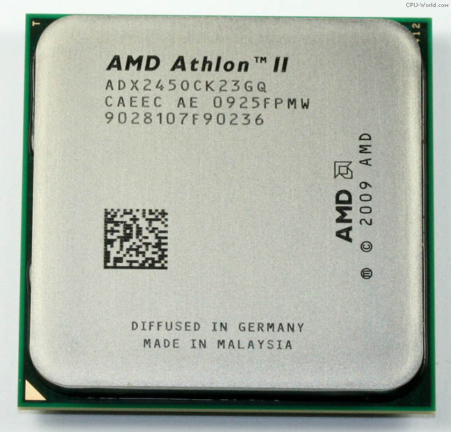 Б/В, Процесор, AMD Athlon II X2 245, sAM3, 2 ядра, 2.9 ГГц