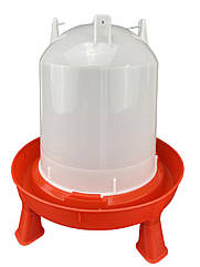 Вакуумна напувалка 11 л для птахів з ручкою і з ніжками