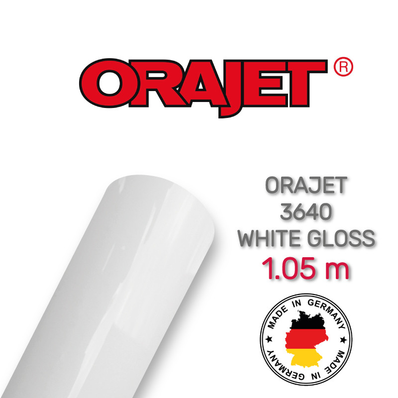 Orajet 3640 White Gloss 1.05 m