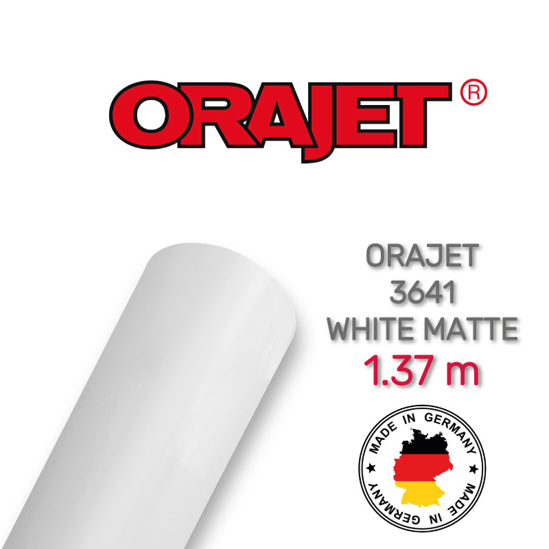 Orajet 3641 White Matte 1.37 m