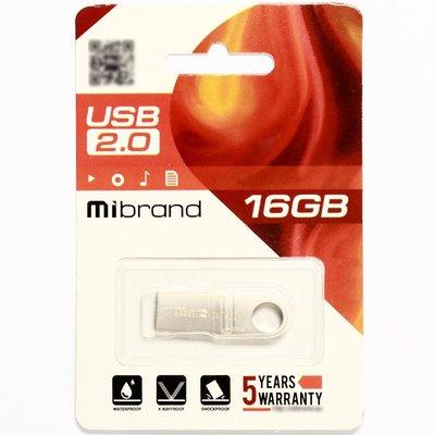 Флеш накопичувач Mibrand USB 2.0 Puma 16Gb Silver