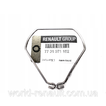 Renault (Original) 7701071152 — Скоба патрубка інтеркулера Рено Меган 3 K9K 1.5dСi, фото 1