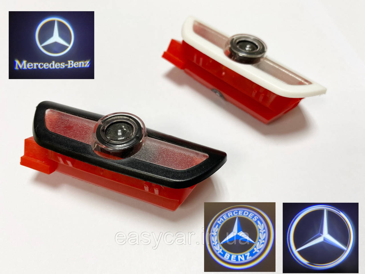 Логотип підсвітка дверей Мерседес Lazer door logo light Mercedes-Benz