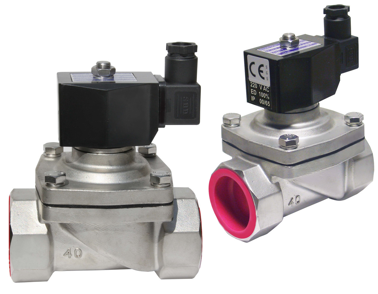 Солоноїдний електромагнітний клапан неірж SPF-23 1/5" 220 V 2w-400-40