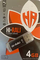 Флешка USB Hi-Rali Rocket 4Gb Black