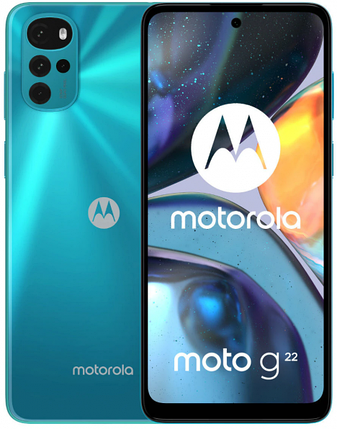 Смартфон Motorola G22 4/64GB Iceberg Blue (PATW0030UA) UA UCRF Гарантія 12 місяців, фото 2